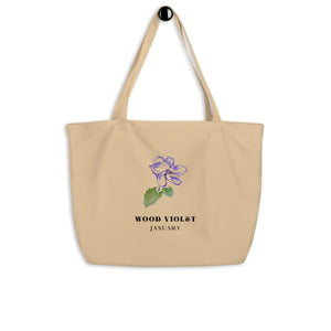 Organic Tote Bag Wildflower Collection