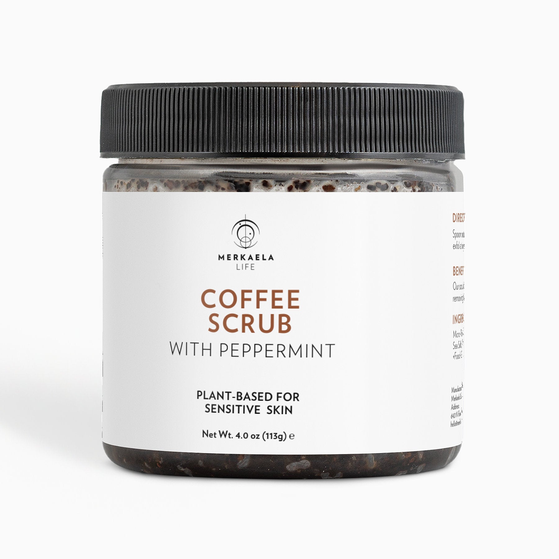 Coffee Scrub with Peppermint