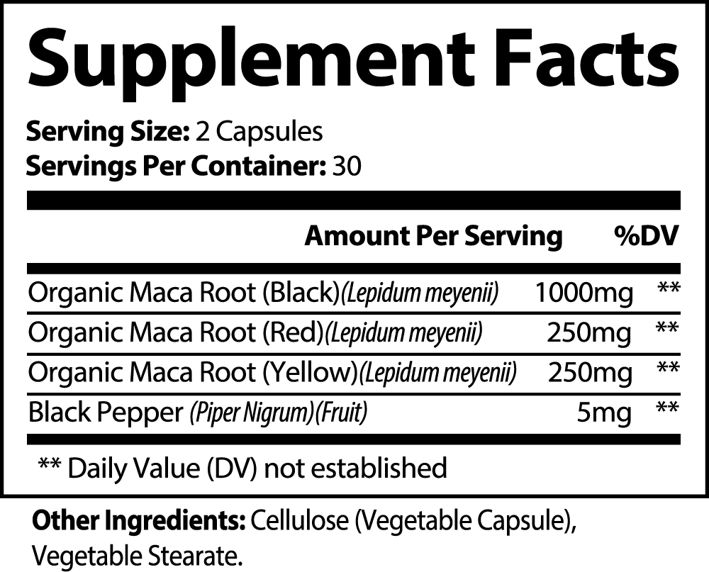 Maca Power Blend
