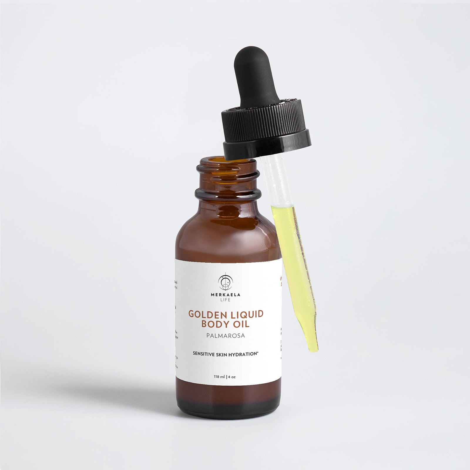 Golden Liquid Body Oil - Palmarosa