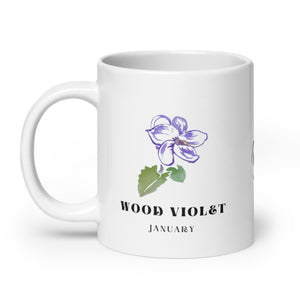 Ceramic Mug Wildflower Collection 20oz